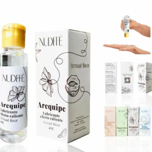 Lubricante efecto caliente sabor arequipe base agua