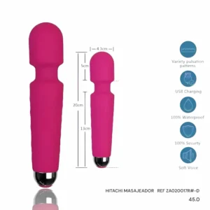 Masajeador vibrador potente recargable