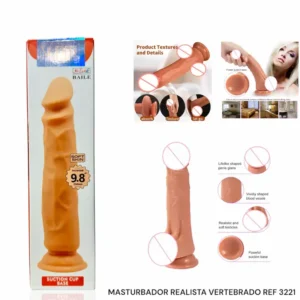 Dildo realista grande 25 cm con ventosa
