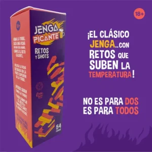 Jenga erótico adultos 54 bloques hot