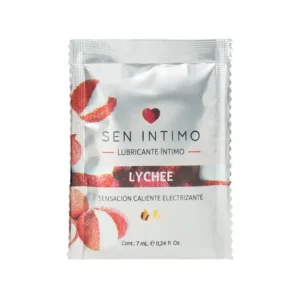 Lubricante electrizante lychee sachet Sen Íntimo